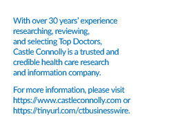 With over 30 years’ experience researching, reviewing, and selecting Top Doctors, Castle Connolly is a trusted and cr...